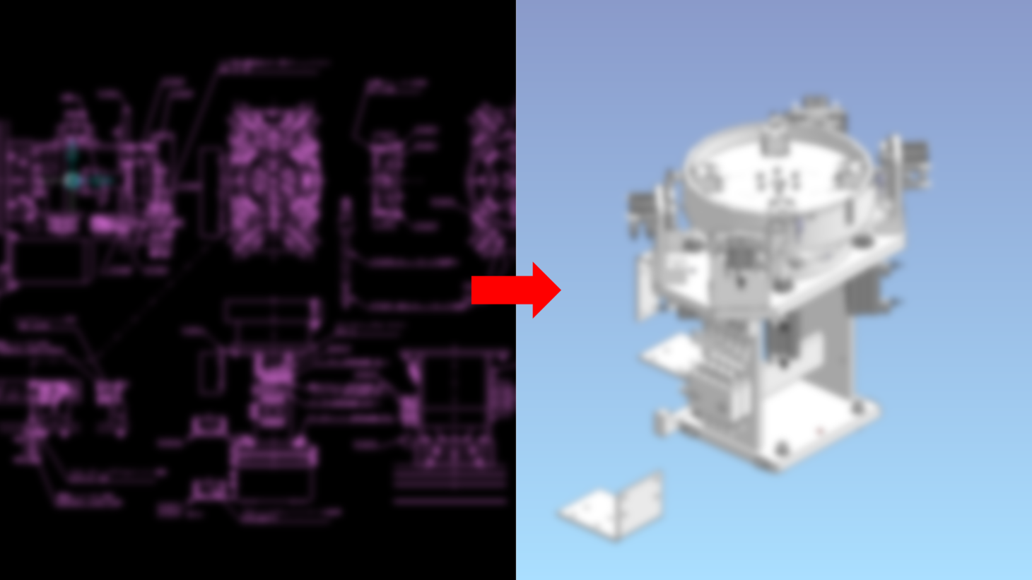 自動組立装置_機械設計実績（3Dモデリング）